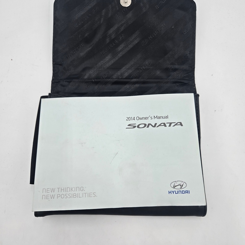 2014 Hyundai Sonata Owner's Manual OEM W/ Hyundai Storage Case